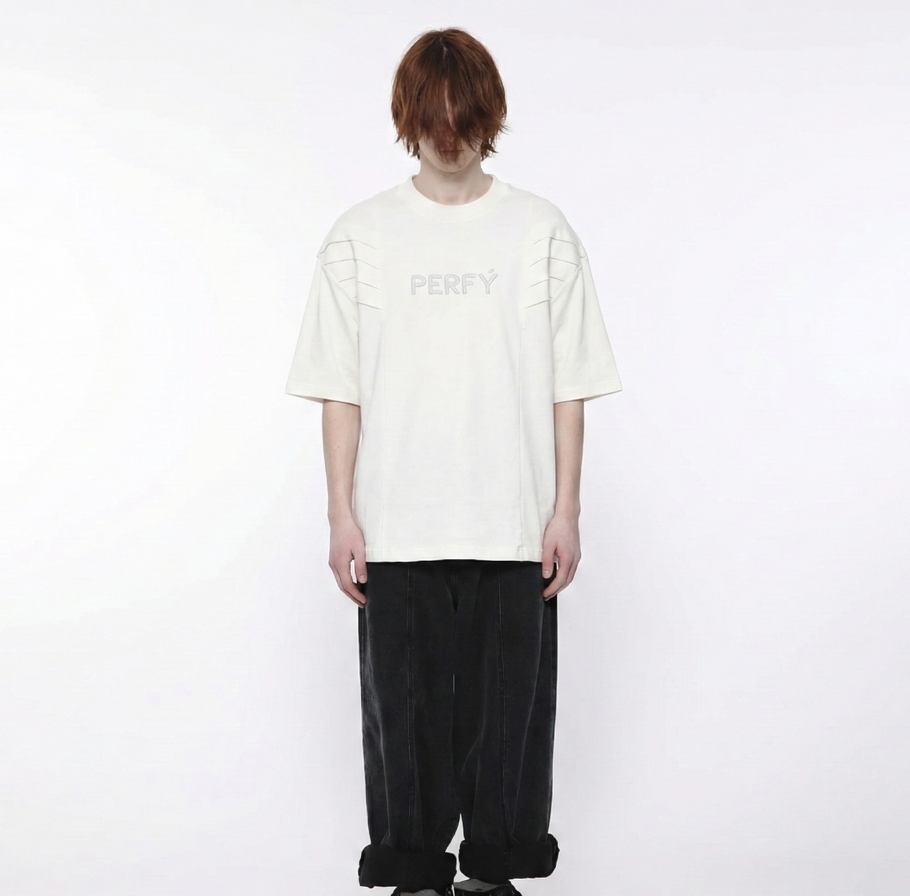ALPHA WHITE Signature Oversized T-Shirt