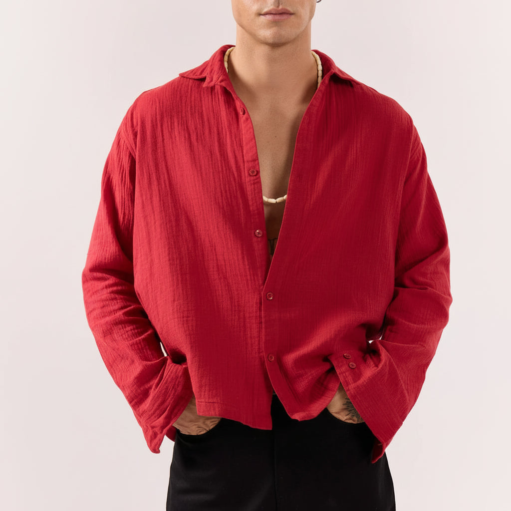 PERFÝ GAUZE UNISEX SHIRT