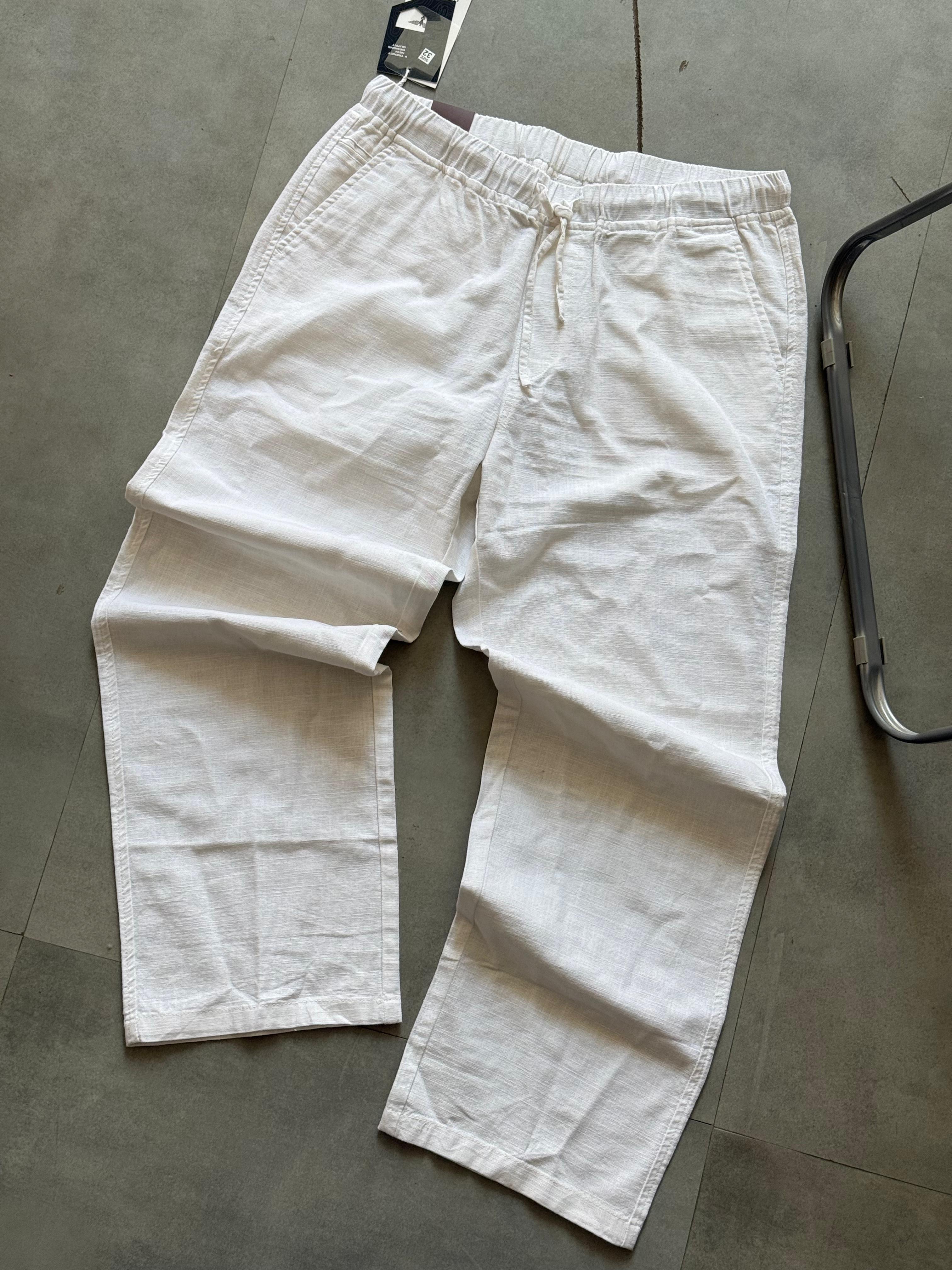 Men's Premium Linen-Pants Relaxed Fit